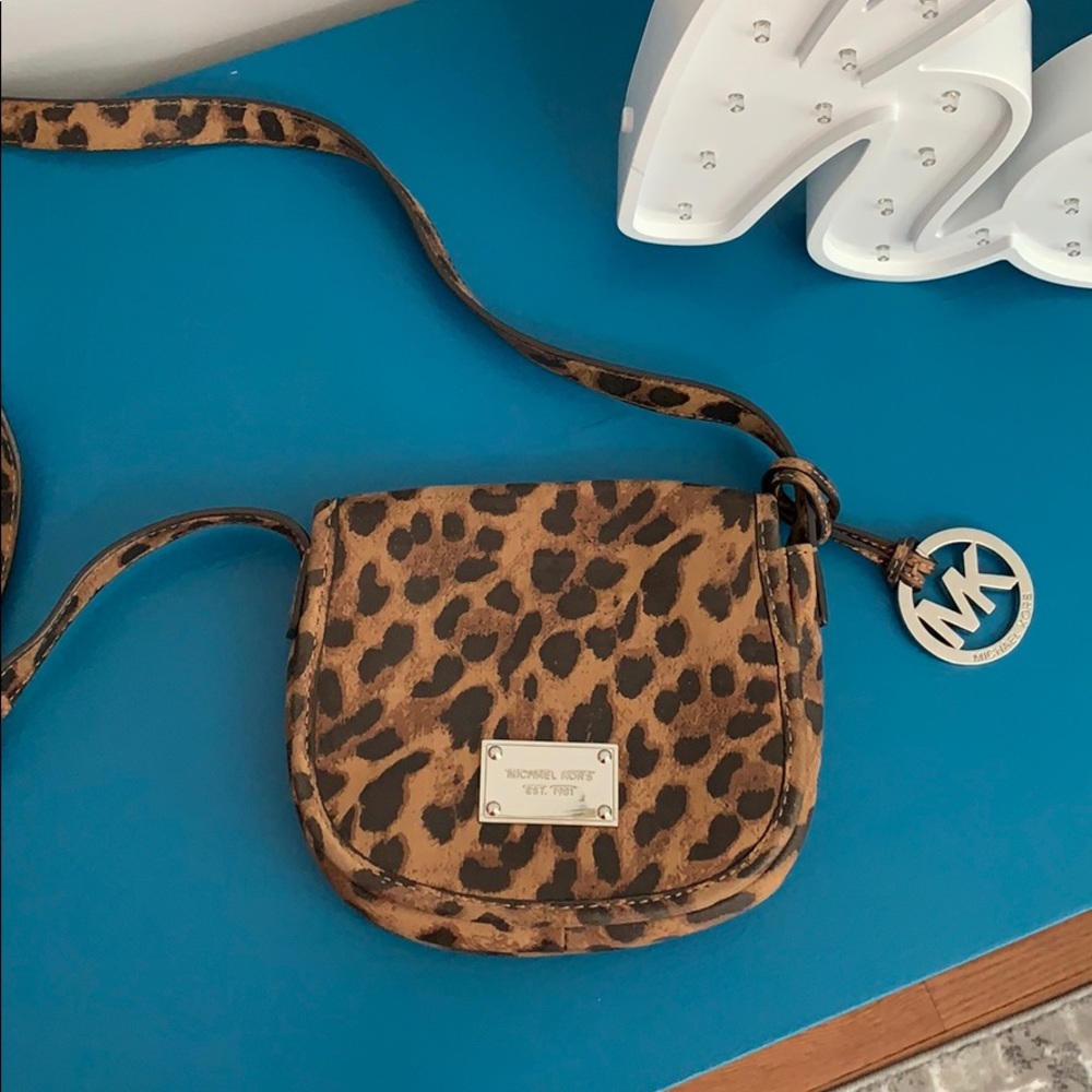 Michael Kors Leopard Print Purse